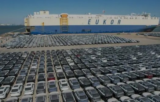 超4000輛汽車發(fā)往海外 天津港創(chuàng)單船外貿出口商品車新紀錄